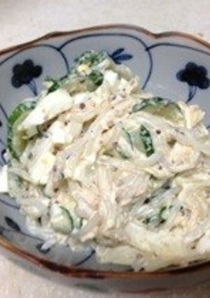 糖質カット！糸こんでスパサラ-レシピのメイン写真