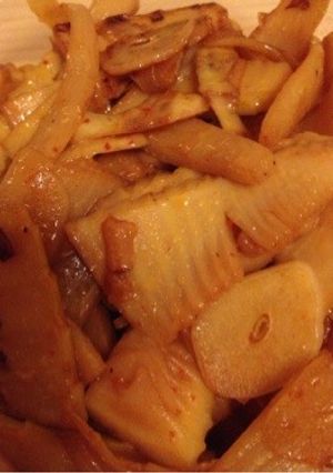 にんにくとたけのこのこってり炒め-レシピのメイン写真