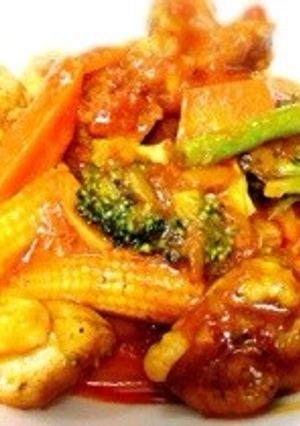 簡単！ジューシー！チキンのトマト煮-レシピのメイン写真