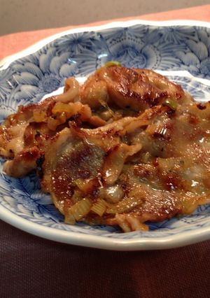 お弁当用豚の七味焼き-レシピのメイン写真
