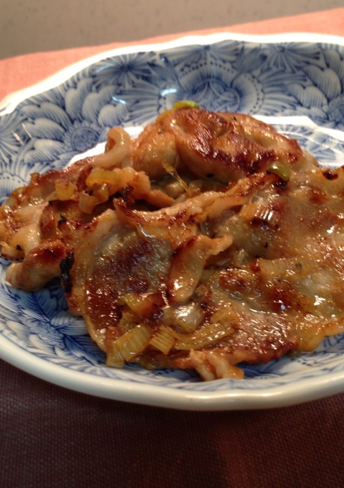 お弁当用豚の七味焼き-レシピのメイン写真