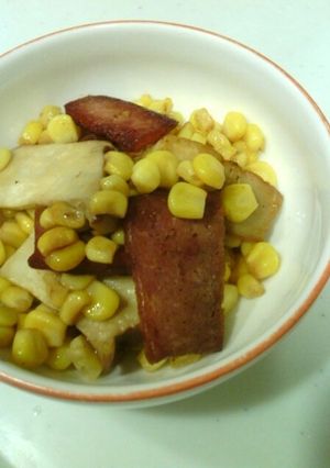 SPAM®とコーンのバター醤油炒め-レシピのメイン写真
