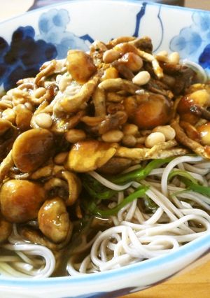 磯の香とねばねば蕎麦-レシピのメイン写真