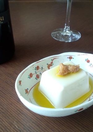 味噌とオリーブオイルのとろとろ冷奴-レシピのメイン写真