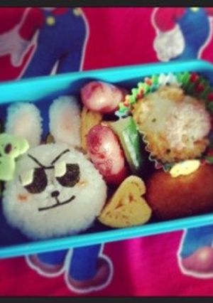 LINEキャラ☆コニーさんキャラ弁☆-レシピのメイン写真