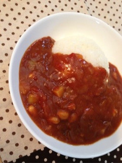 ダイエットに!ヘルシートマトカレー♪-レシピのメイン写真
