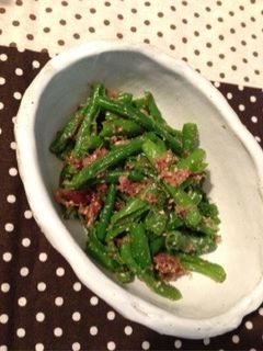 レンジで!簡単ししとうの和え物♪-レシピのメイン写真