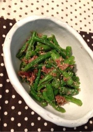 レンジで！簡単ししとうの和え物♪-レシピのメイン写真