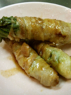 照り焼きたれで タラの芽の肉巻き-レシピのメイン写真