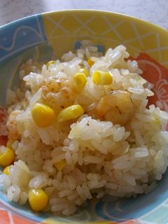 簡単エビピラフ風な焼き飯-レシピのメイン写真