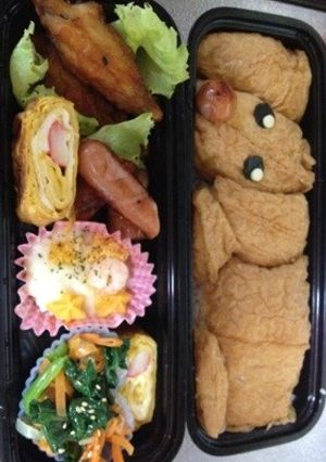 ダックスキャラ弁-レシピのメイン写真