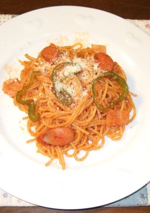 喫茶☆ナポリタン 麺はゆでて冷蔵庫で♥ -レシピのメイン写真