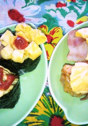 オムライスでお寿司♪お弁当に♪-レシピのメイン写真