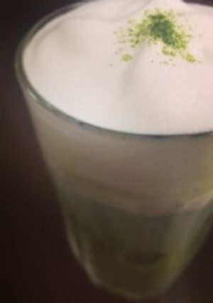 アイス抹茶ラテ-レシピのメイン写真