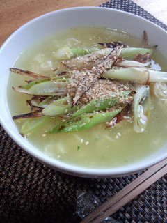 焦がしネギのとろみ塩ラーメン-レシピのメイン写真