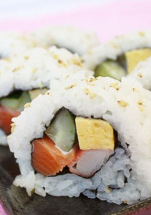 ワインビネガーで カリフォルニアロール-レシピのメイン写真