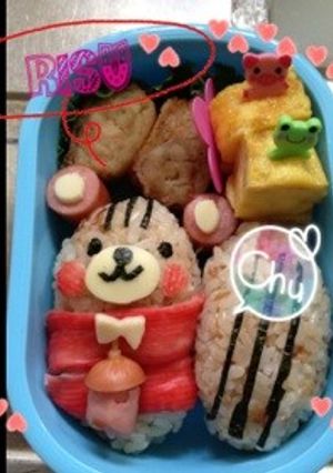 リス♥キャラ弁-レシピのメイン写真