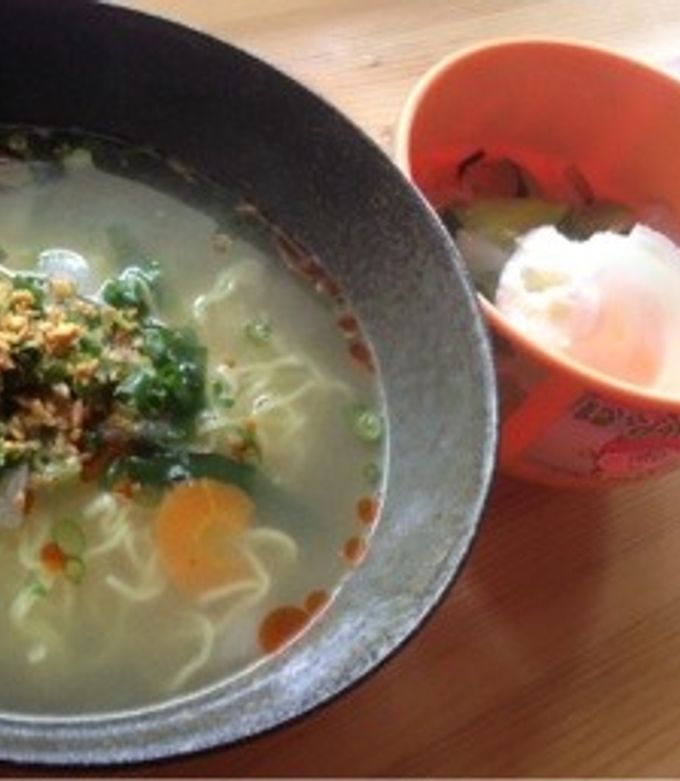 野菜たっぷり塩ラーメン☆子供と2人ご飯☆-レシピのメイン写真
