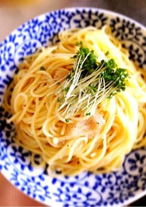 玉ねぎ氷de明太子スパゲティ-レシピのメイン写真