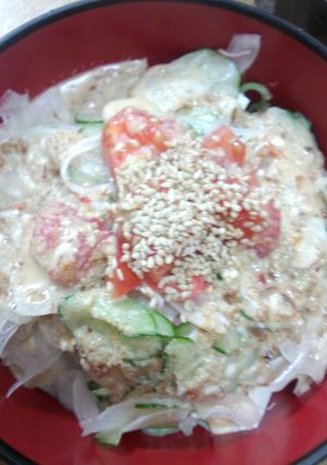 冷やし胡麻中華-レシピのメイン写真