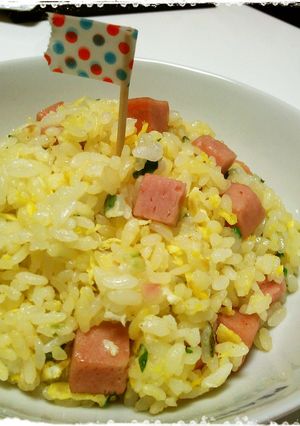 スパムチャーハン-レシピのメイン写真