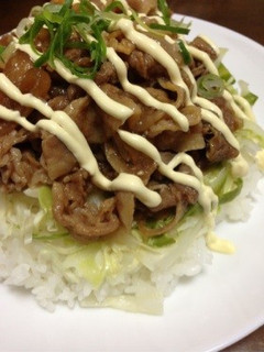 ヨシダソースで豚丼☆-レシピのメイン写真
