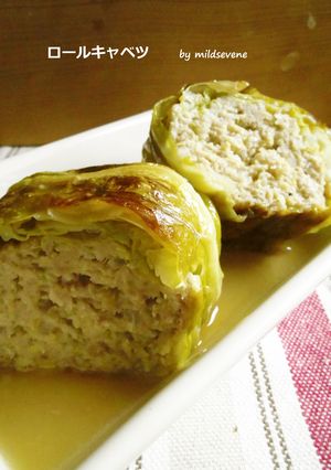 春キャベツ大量消費【ロールキャベツ】-レシピのメイン写真