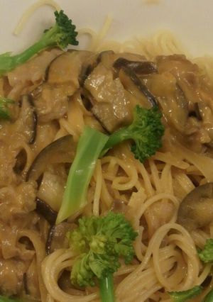 牛乳で♪トマトクリームスパゲティ-レシピのメイン写真
