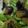 *ナスとキャベツの胡麻味噌炒め*