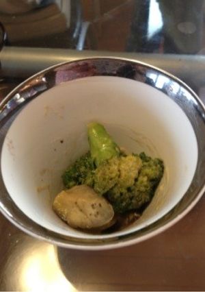 茄子とブロッコリーのオイスタマヨ炒め-レシピのメイン写真