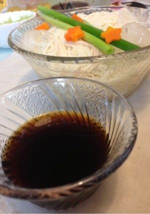 お素麺のつけつゆ 黄金比-レシピのメイン写真