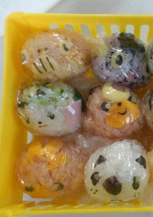 キャラ弁★ポケモンおにぎり①-レシピのメイン写真