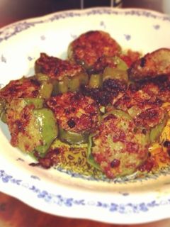 お弁当用・ピーマンの肉詰め-レシピのメイン写真