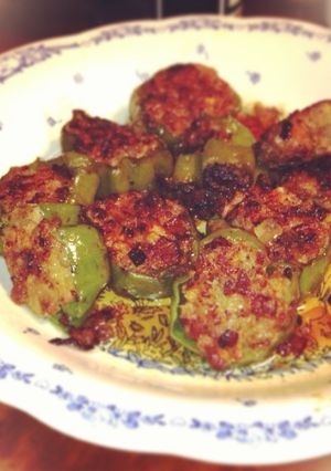 お弁当用・ピーマンの肉詰め-レシピのメイン写真
