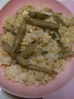 ごぼう卵チャーハン-レシピのメイン写真