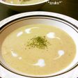 昆布の旨味たっぷり♪和風豆乳ビシソワーズ
