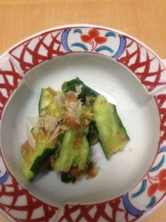 たたききゅうりの梅肉和え-レシピのメイン写真