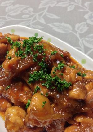 簡単!鳥モモのテリテリ煮-レシピのメイン写真