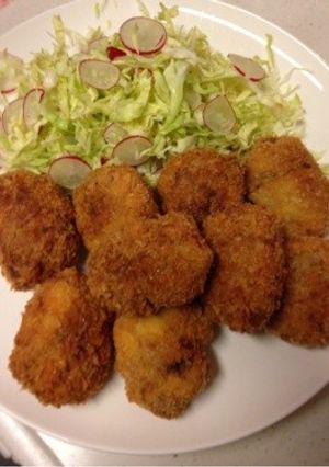 節約レシピ☆マグロのあらでメンチカツ-レシピのメイン写真