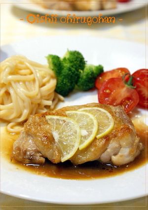 鶏肉のソテーわさびバターソース-レシピのメイン写真
