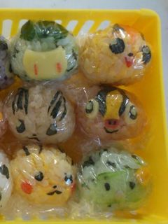 キャラ弁★ポケモンおにぎり②-レシピのメイン写真