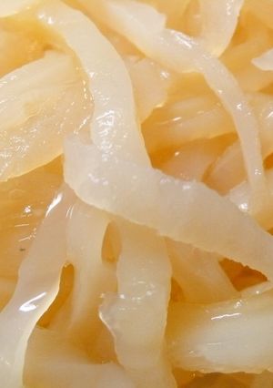 激旨な塩クラゲの下処理方！-レシピのメイン写真