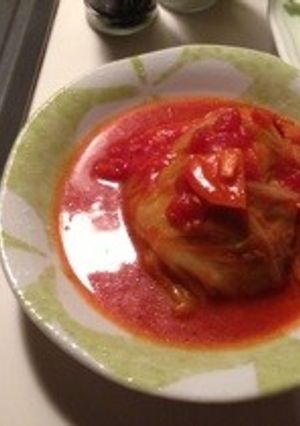 鶏ガラロールキャベツ-レシピのメイン写真