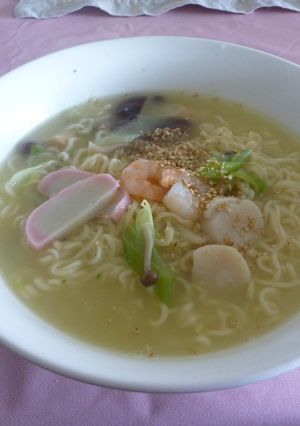 サッポロ一番塩ラーメンあっさり風-レシピのメイン写真