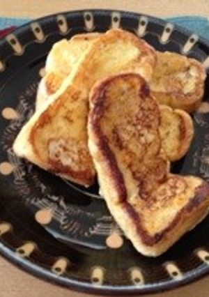材料これだけシンプルなフレンチトースト-レシピのメイン写真
