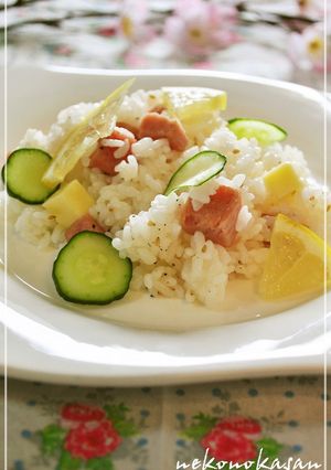 スパムとレモンの♡さわやか混ぜご飯-レシピのメイン写真