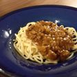 残ったハンバーグで簡単ミートソース〜☆