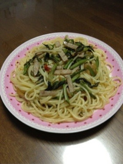 春のランチ♪たらの芽のペペロンチーノ-レシピのメイン写真