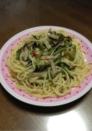 春のランチ♪たらの芽のペペロンチーノ-レシピのメイン写真