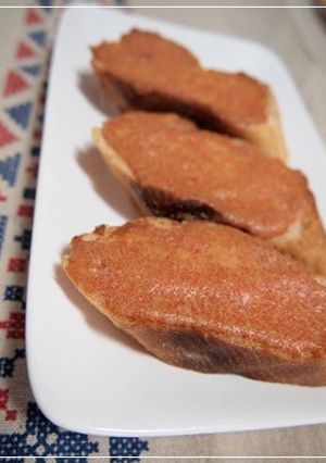 市販のバゲットで作る明太ラスク☆-レシピのメイン写真